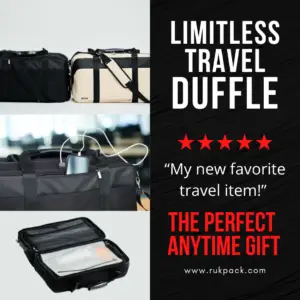 RuK Duffle - anytime gift - review quote