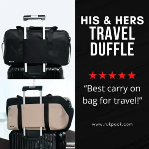 RuK Duffle - his hers - review quote