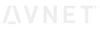 AVNET logo white on black